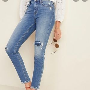 Old Navy Power Slim Straight High Rise jeans NWOT
